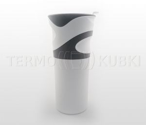 Kubek termiczny 500ml FUTURE (szary/biały)
