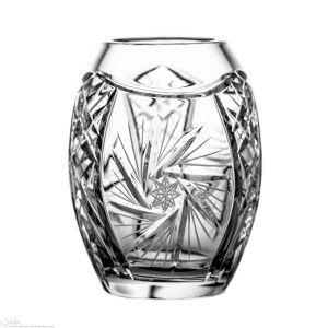 Wazon kryształowy na kwiaty kryształ -5364
