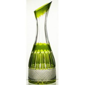 Karafka kolorowa kryształowa do wina wody 1 litr -7520