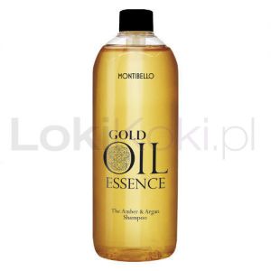 Gold Oil Essence Amber & Argan szampon bursztynowo - arganowy 1000 ml Montibello