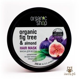 Maska do włosów. Grecka figa - Organic Shop