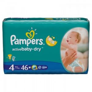 Pampers, Active Baby-Dry Maxi, Value Pack - 46 szt.