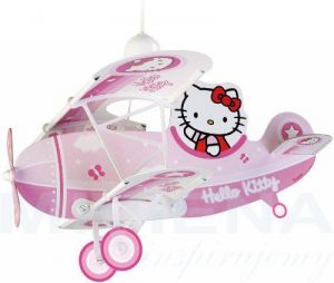 Hello Kitty lampa wisząca 1 samolot