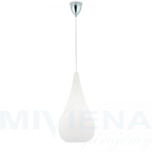 Drop lampa wisząca 1 szkło 21 cm