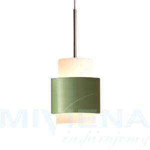 Y1949 lampa wisząca pistacjowa zieleń 14 cm