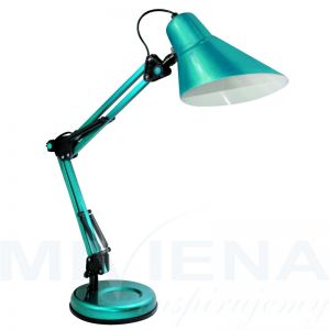 Edgar lampa stołowa 1 metal błękitny