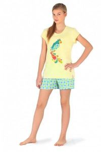 Cornette 550/16 F&Y parrot piżama dziewczęca