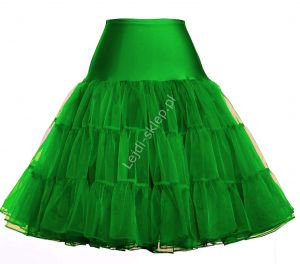 Zielona spódnica Pin-Up, zielona halka pod sukienkę | zielone halki do sukienek pin-up