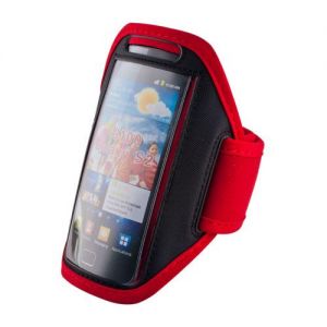 Pokrowiec na ramię XXL (I9100 Galaxy S2 II / iPhone 5) czerwony