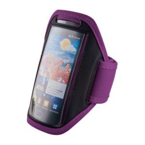 Pokrowiec na ramię XXXL (I9300 Galaxy S3 III) fioletowy Etui Treningowe