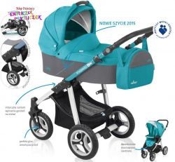 Baby Design Lupo NEW wózek 3W1 z fotelem LEO KOLORY 2016