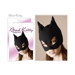 Czarna maska kuszącej kotki Bad Kitty