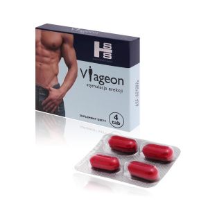 Viageon 4 tabletki - na problemy z potencją