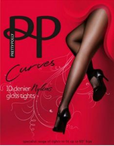 CURVES NYLONS 10D GLOSS TIGHTS