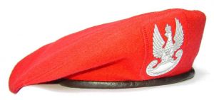 Beret Wojska Polskiego - szkarłatny