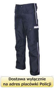 Spodnie policyjne zimowe z membraną