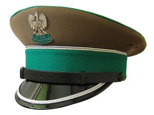 Czapka garnizonowa Straży Granicznej - oficer młodszy