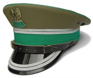 Czapka garnizonowa Straży Granicznej - oficer starszy
