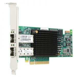 Dwuportowa karta magistrali hosta HP StoreFabric SN1100E Fibre Channel 16 Gb