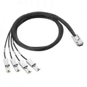 Kabel zewnętrzny HP StorageWorks SAS–mini-SAS Fanout