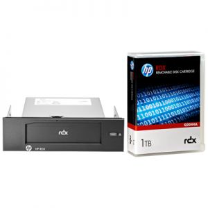 System tworzenia kopii zapasowych HP RDX1000 USB 3.0 z wewnętrznym dyskiem