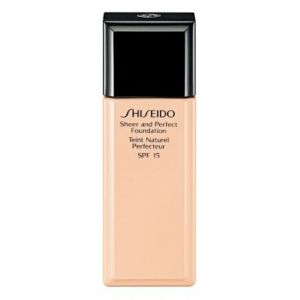 Shiseido Sheer and Perfect Foundation SPF18 (W) podkład I20 Natural Light Ivory 30ml