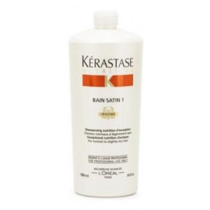 Kerastase Nutritive Bain Satin 1 (W) szampon do włosów normalnych/suchych 1000ml