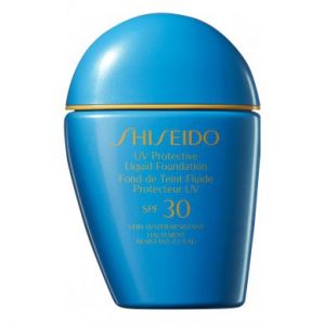 Shiseido Suncare UV Protective Liquid Foundation (W) podkład Dark Ivory 30ml