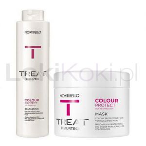 ZESTAW MONTIBELLO COLOUR: szampon + maska do włosów farbowanych