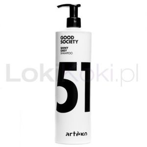 Good Society Shiny Grey Shampoo 51 szampon do włosów blond, rozjaśnianych i siwych 1000 ml Artego