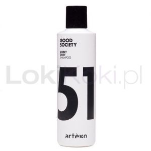 Good Society Shiny Grey Shampoo 51 szampon do włosów blond, rozjaśnianych i siwych 250 ml Artego