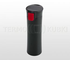 Kubek termiczny 540 ml ASTON (czarny/czerwony)