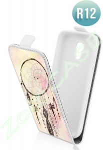 Flip Case | Etui ze wzorami dla HTC Desire 620 - Wzór R12 - R12