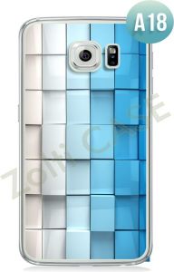Etui Zolti Ultra Slim Case - Galaxy S6 Edge - Abstract - Wzór A18 - A18