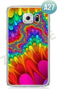 Etui Zolti Ultra Slim Case - Galaxy S6 Edge - Abstract - Wzór A27 - A27