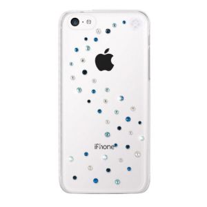 Bling My Thing Milky Way Blue Mix | Obudowa z kryształkami Swarovskiego dla modelu Apple iPhone 5 /