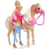 Barbie Tańczący koń z lalką Mattel
