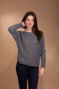 Vittoria Ventini Holly szary sweter