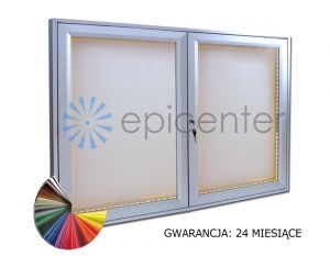 Gablota 2-drzwiowa EPI F (200 x 100 cm)