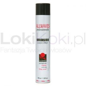 Allwaves Hair Spray lakier do włosów 750 ml Black