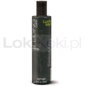 Liding Care Lucky Man Hair & Body nawilżający szampon do włosów i ciała dla mężczyzn 250 ml Kemon