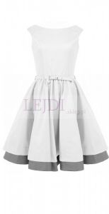 Rozkloszowana sukienka w stylu Dior, mon 160B