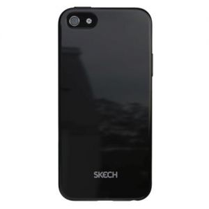 Obudowa Skech Groove Snap On Cover - czarna - iPhone 5 5S