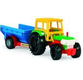 Traktor z przyczepą transportową wywrotką Color Cars Wader