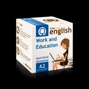 SZYBKA DOSTAWA! - TREECARDS - język angielski Work and Education A2