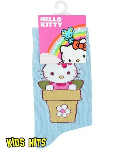 Skarpetki Hello Kitty Flowerpot Blue 35-38
