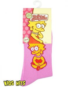 Skarpetki Simpsonowie Lisa różowe 35-38