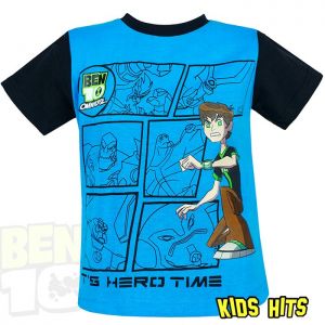 Koszulka Ben 10 Hero time niebieska 3 lata