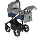Wózek wielofunkcyjny Husky Lupo Baby Design (granat + winter pack)