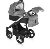 Wózek wielofunkcyjny Husky Lupo Baby Design (czarny + winter pack)